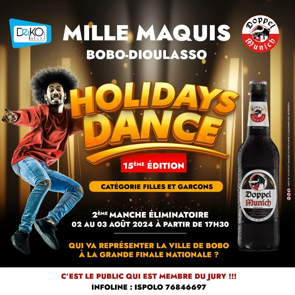 Visuel Holidays dance 2e manche