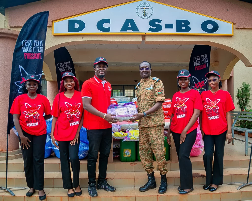 XXL Energy à la célébration de l’anniversaire de son ambassadeur 1 Anniversaire Imilo Lechanceux 2024