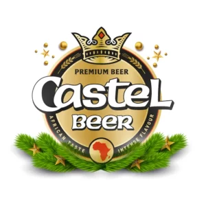 Castel beer Logo Logo Noël 2025